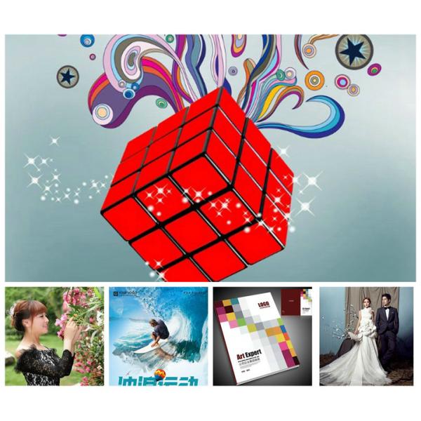 Real Color 260gsm One - Side Glossy Photo Paper / Inkjet Photo Printing Paper