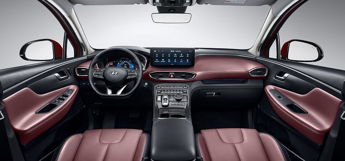 Hyundai Santa Fe Gasoline Car with Curb Weight 1000kg-2000kg and Electric Parking Brake