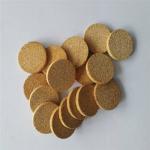 Copper Alloy Powder Sintered Metal Filter Disc For Explosion Proof
