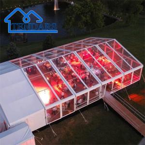 Wholesale Luxury Clear Span Party Marquee Tents PVC Wedding Event Transparency Tent Birthday Canopy from china suppliers