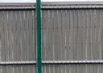 Outdoor Decorative 4ft Curved Metal Fence Plastic Pvc Coated