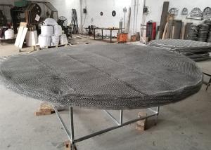 Wholesale Double Wire Knitting PP Mesh Pad Demister 100mm Thickness Cellular Structure from china suppliers