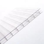 Price Transparent 10mm Roof Panel Hollow 2 Wall Polycarbonate Hollow Sheet