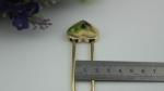 Luxury heart shape decorative light gold wedding padlock for purse
