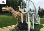Kiddies Lovely Large Ride On Dinosaur For Playground / Shopping Mall / Zoo Park