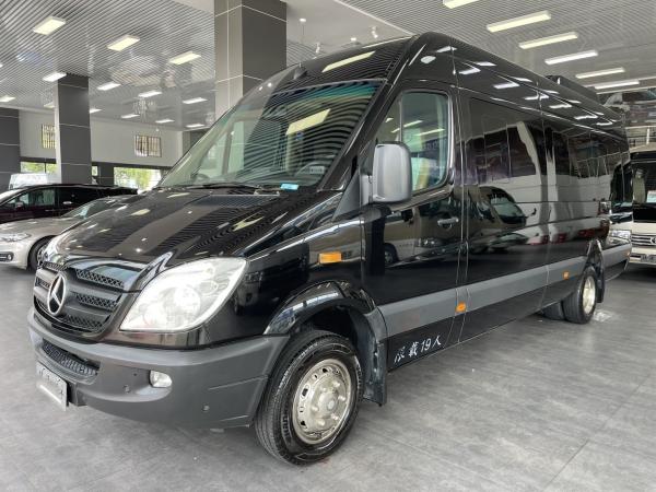 Used Luxury Buses Benz Commercial Mini Bus 19 Seats Front Engine Daimler Engine
