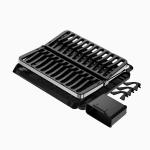 Foldable Kitchen Dish Rack Sustainable Metal Wire Utensil Holder for Storage and