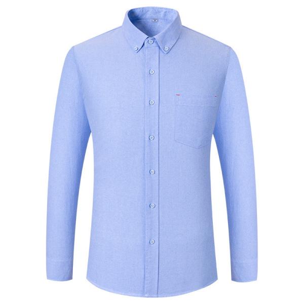 100% Oxford Cotton Summer Collection Check Shirt and Trousers for Office Dress