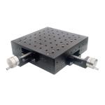 200mm×200mm×60mm Manual Linear Stage XY Motion Stage Grinding Screw