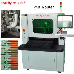 China 50000r/S 20W White PCB Depaneling Router via Controlling Teaching Box Program on sale