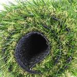 Polyethylene Artificial Grass Landscaping / Buildings Synthetic Putting Green