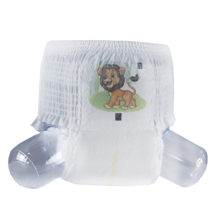 Non Woven Disposable 33lbs Pull Up Baby Diapers With Wetness Indicator