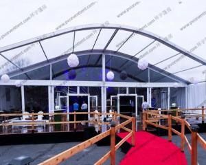 Wholesale Ceremony / Celebration Party Arch Curved Tent Luxury Aluminum Alloy With Eave from china suppliers