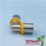 1/2" - 2" Compression Brass Fittings Equal Threaded Elbow Gas Press Fittings