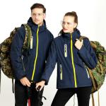 Work Outer Wear Apparel Uniform Soft Shell Waterproof Windproof Windbreaker