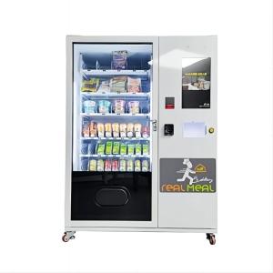 Wholesale Free Hot Water Supply For Cup Noodle Instant Ramen Milk Tea Vending Machine With Card Reader from china suppliers