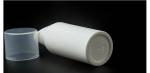 Acrylic White Serum Matte PP Silver Airless Pump Bottle 30ml 50ml