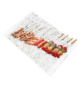 China Food Processing And Customized Barbecue Net Stainless Steel Wire Mesh With 2 Percent Nickel on sale
