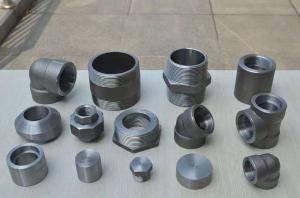 Wholesale High Pressure Forged Fitting ASME B16.11 Elbow Cap Tee Nipple Malleable Iron Fitting from china suppliers