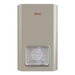 Stepless Gas Wall Mounted Boiler White Shell Wall Hung Condensing Boiler