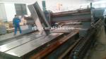 High Efficiency Sheet Metal Deburring Machine / Skimming Machine For SS Flat