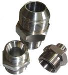 Lathe Turning Services Fuel Line Adapters Mechanical Parts Precision CNC