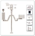 Outdoor Compact Weather Station With Color Screen Display And Wind Direction