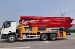 Truck Mounted Concrete Pump Zoomlion 49m Benz Used Concrete Pump Truck