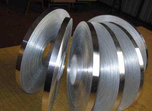 Wholesale Thin Aluminium Metal Strips AA1235 / 8011 H14 / H16 Min 20mm Width Heat Insulation from china suppliers