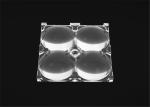 Dia 50mm PMMA LED Lens Car Lamp Lens Transparent Glass For Headlights
