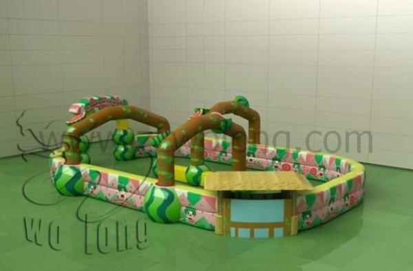 inflatable twister game, inflatable bouncer castle