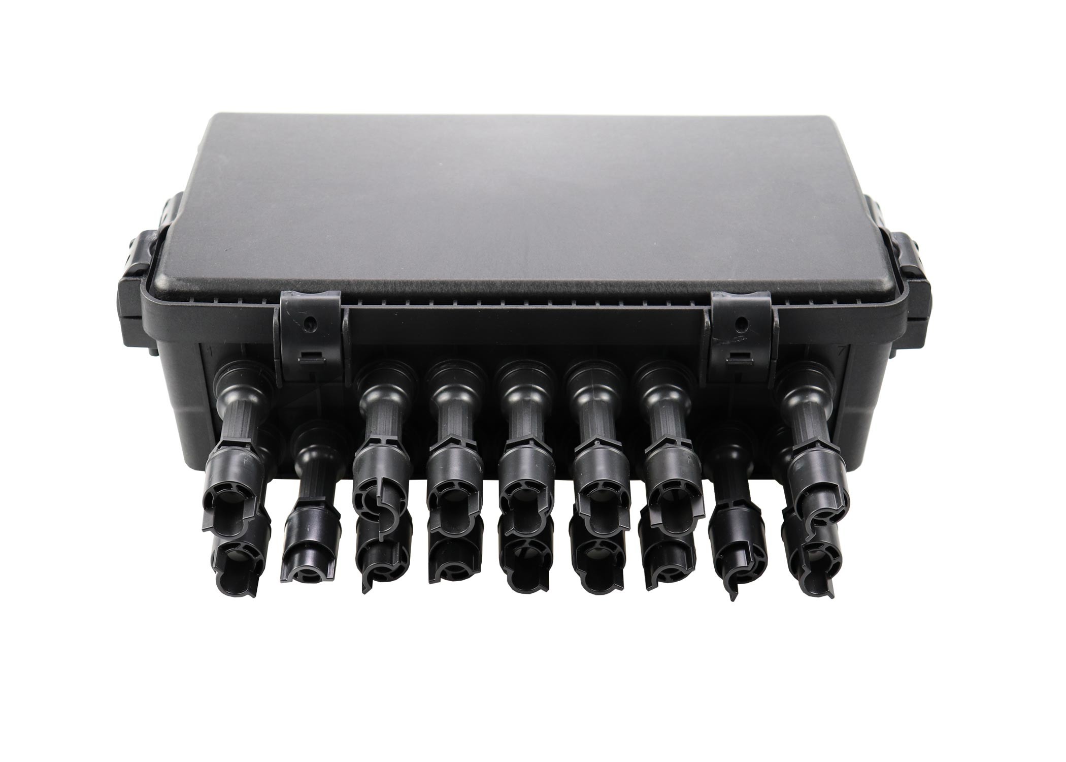 wall/pole/aerial 16 core optical fiber cable joint closure, PP+GF material IP68