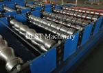 Trapzoidal Metal Roof Corrugated Tile Making Machine 4-6m/Min Speed