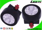 PC Material Miners Helmet Light Li - Ion Battery 3.7V 2.2Ah Working Time