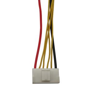 Wholesale 4 Pin Cable Wire Harness IDE Male To Dual SATA 15 Pin 6.1in from china suppliers