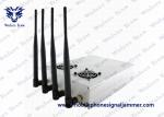 Desktop Cell Phone Blocker With 2 Cooler Fans , Mobile Jammer Device CDMA 3G GSM