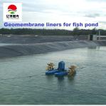 0.3mm-1.5mm Thickness Industrial HDPE Geomembrane for Polyethylene Fish Pond