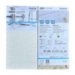 Acoustic Mineral Wool Ceiling Tiles with 5/5.5/6/7/7.3/7.5/8/9/9.5/10/12/15
