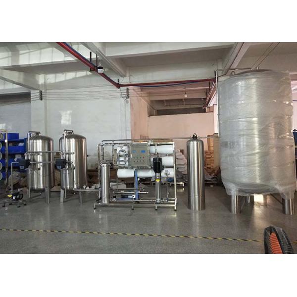 3000L/H Mineral Water Treatment Equipment Food Industry Desalination
