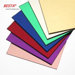 Wholesale Laser Cut Engraved Gold Mirror Acrylic Sheets 4x8 Feet 2mm High Durability from china suppliers