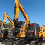 73kw Used Sany Excavator Sy115 Small 11Ton Tracked Excavator Used In Constructio