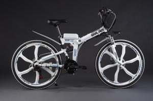 Wholesale 50km 36v 350w 26 Inch Folding Electric Bike from china suppliers
