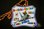 Bespoke Medailles Carnivalorden Metal Award Medals Soft Enamel With Epoxy / Cord