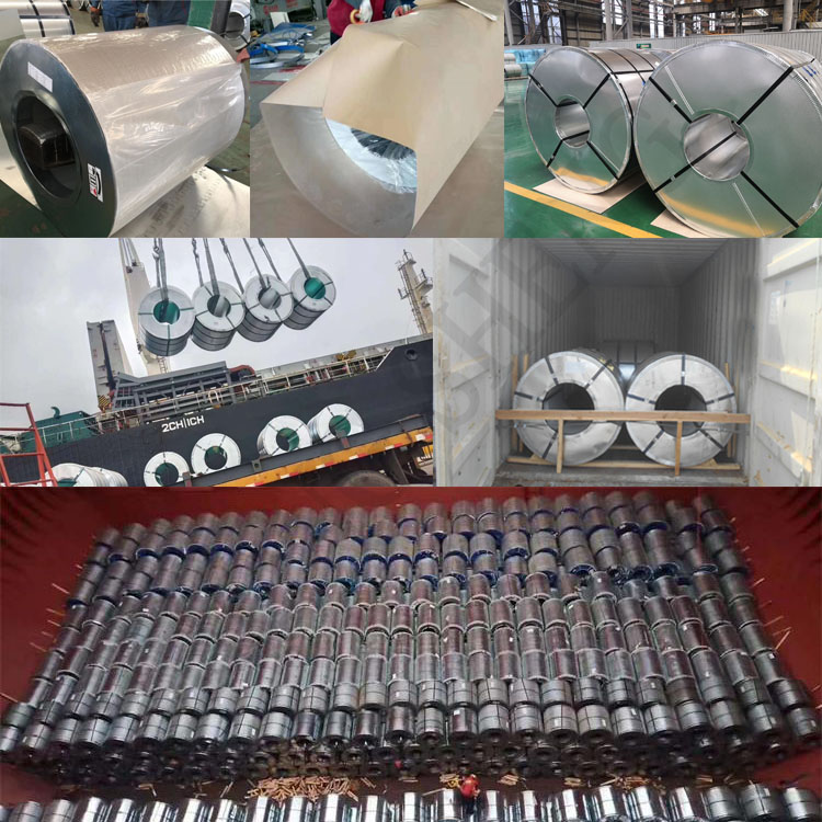 508mm Coil ID RAL7021 RAL7024 Color Wrinkle Prepainted Galvanized Coil PPGI Steel Coil for Standards