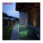 30-950mm Thickness Customized Large Above Ground Steel Frame Swimming Pool for