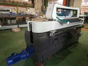 Wholesale 9 Spindles Straight Line Glass Edging Machine , Processing Speed 0.5-6.0m/min from china suppliers