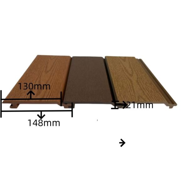 Fast Install Decorative WPC Wall Cladding Panels For Commercial Construction