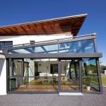 Garden Prefabricated Green House Sunroom Aluminum Frame Thermal Insulation Four