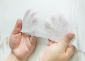 Wholesale 60g Raw White Spunlace Non woven Fabrics Plain Cloth from china suppliers