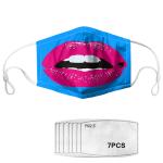 Sublimation Reusable Mouth Mask for Personal Protection
